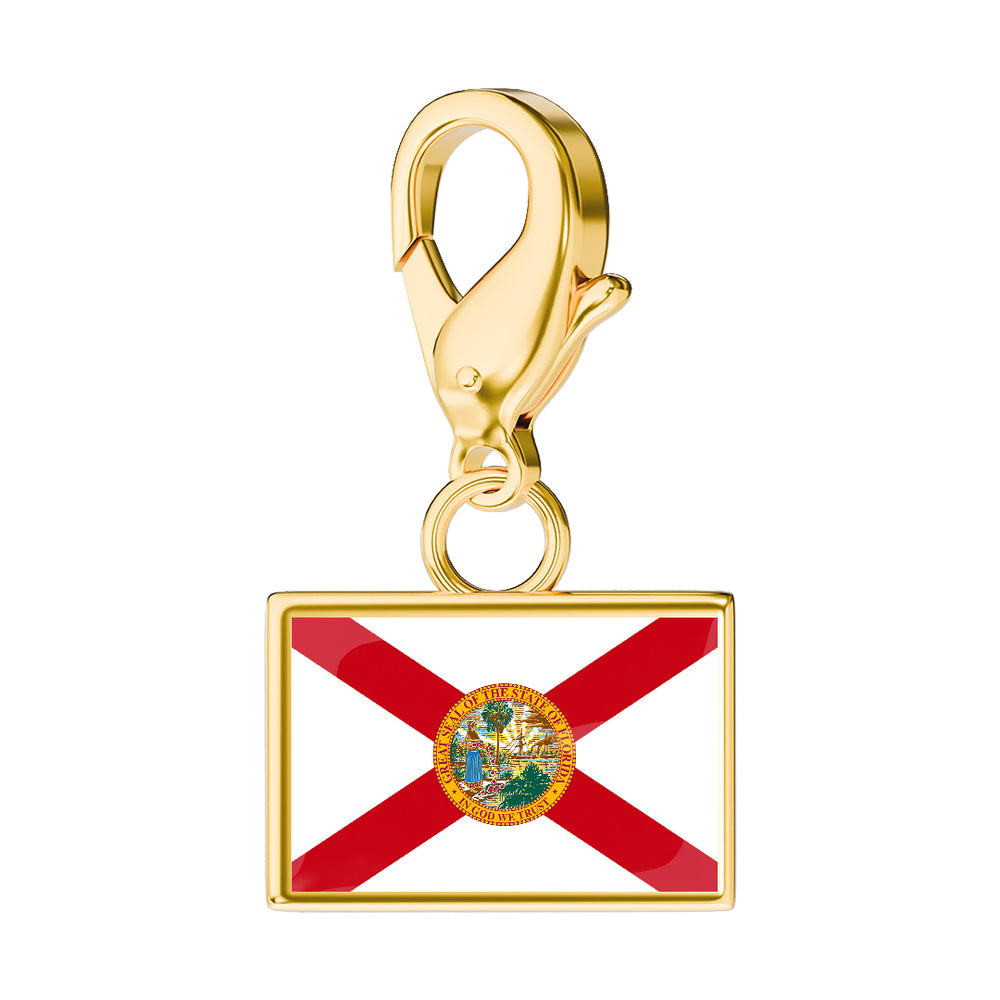 USA State Flag & Map Charms Set media 86