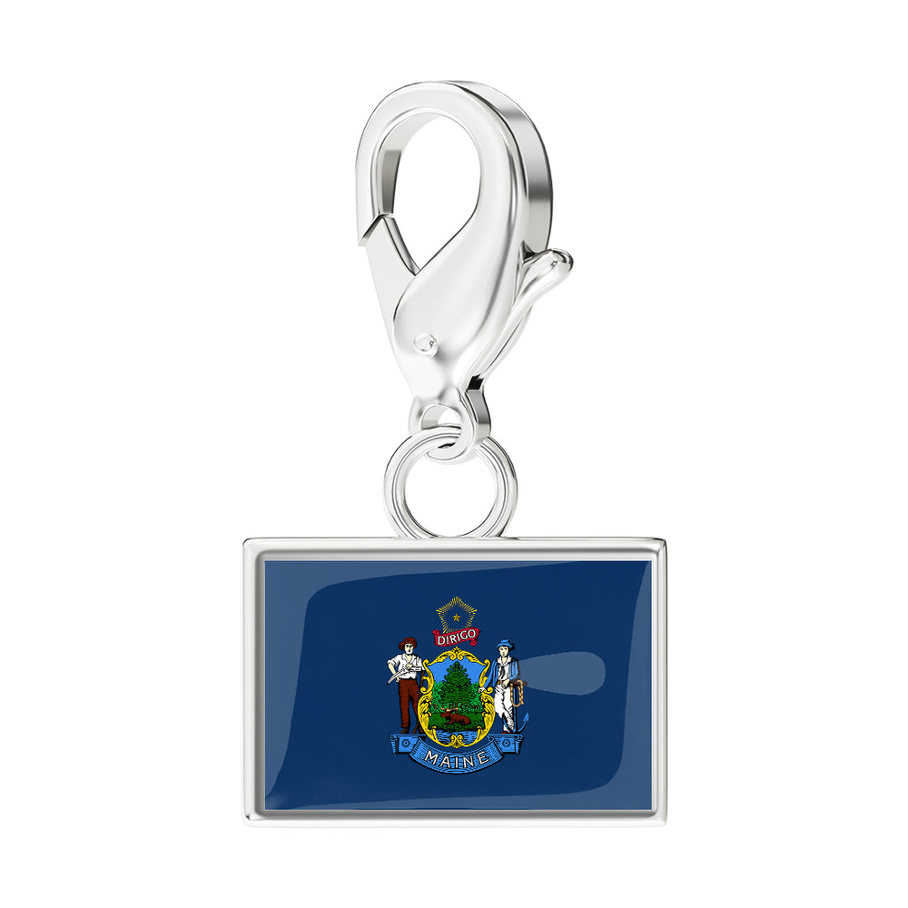 USA State Flag & Map Charms Set media 15