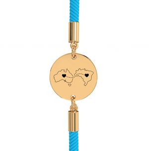 Dual Maps Engraved Bracelet media 21