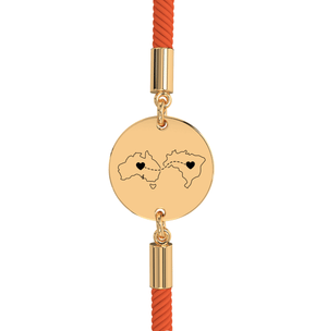 Dual Maps Engraved Bracelet media 24