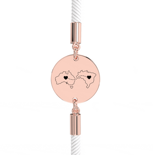 Dual Maps Engraved Bracelet media 13