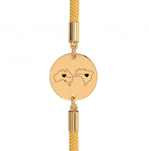 Dual Maps Engraved Bracelet media 27