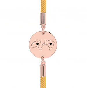 Dual Maps Engraved Bracelet media 28