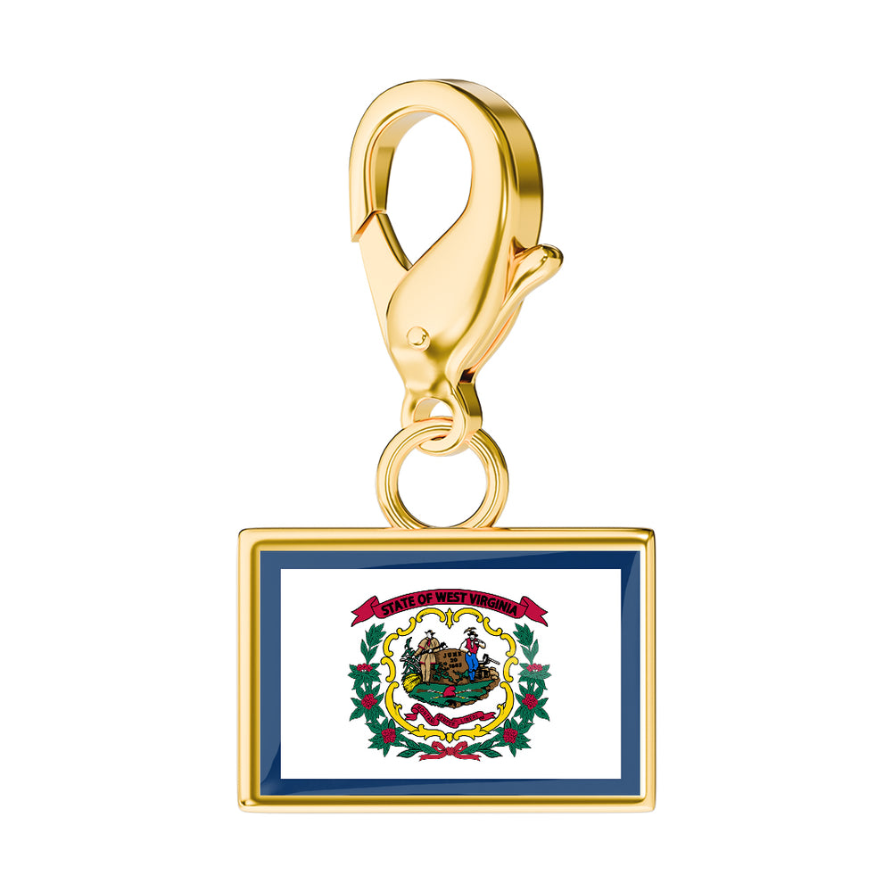 USA State Flag & Map Charms Set media 68