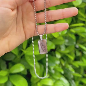 Dual Maps Engraved Dogtag Necklace media 3