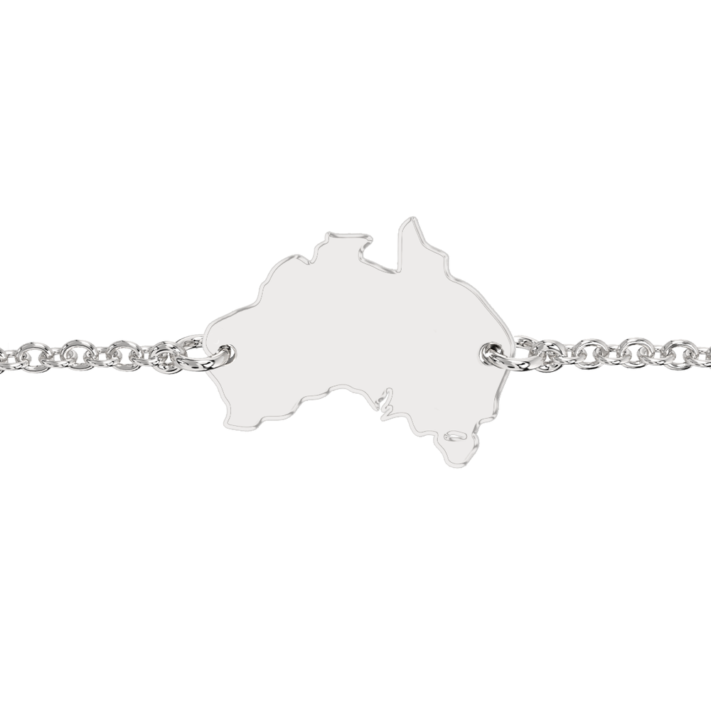 Country Map Anklet/Bracelet media 1