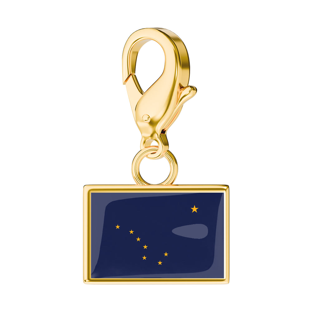 USA State Flag & Map Charms Set media 4