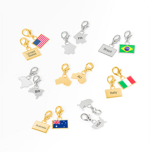 Flag & Maps Name Engraving media 1