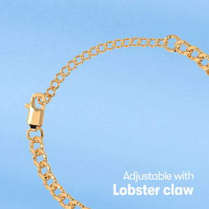 Long Distance Engraved Chunky Bracelet media 14