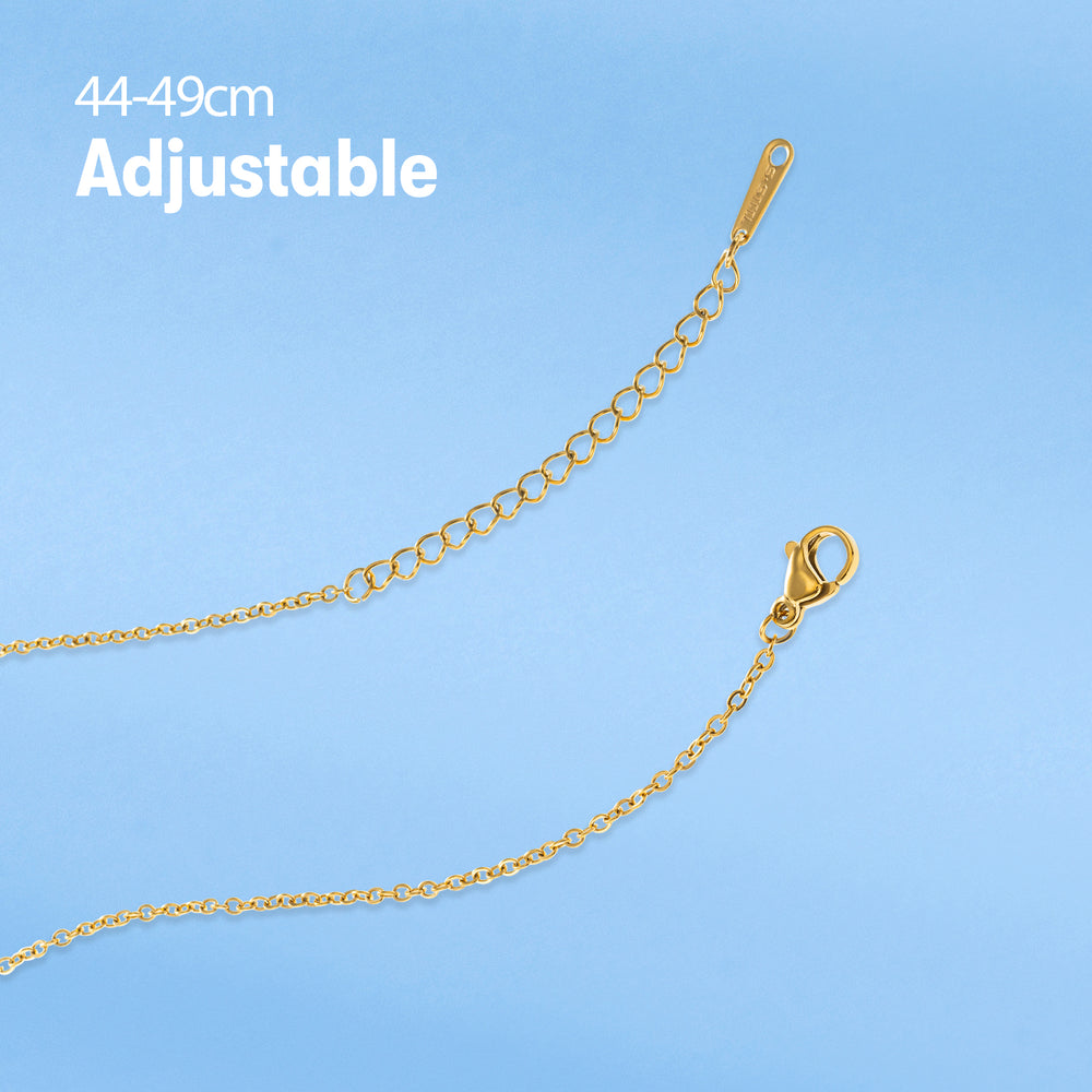 Coordinate Engraved Horizontal Bar Necklace media 15