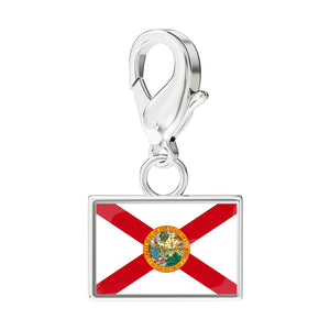 USA State Flag & Map Charms Set media 87