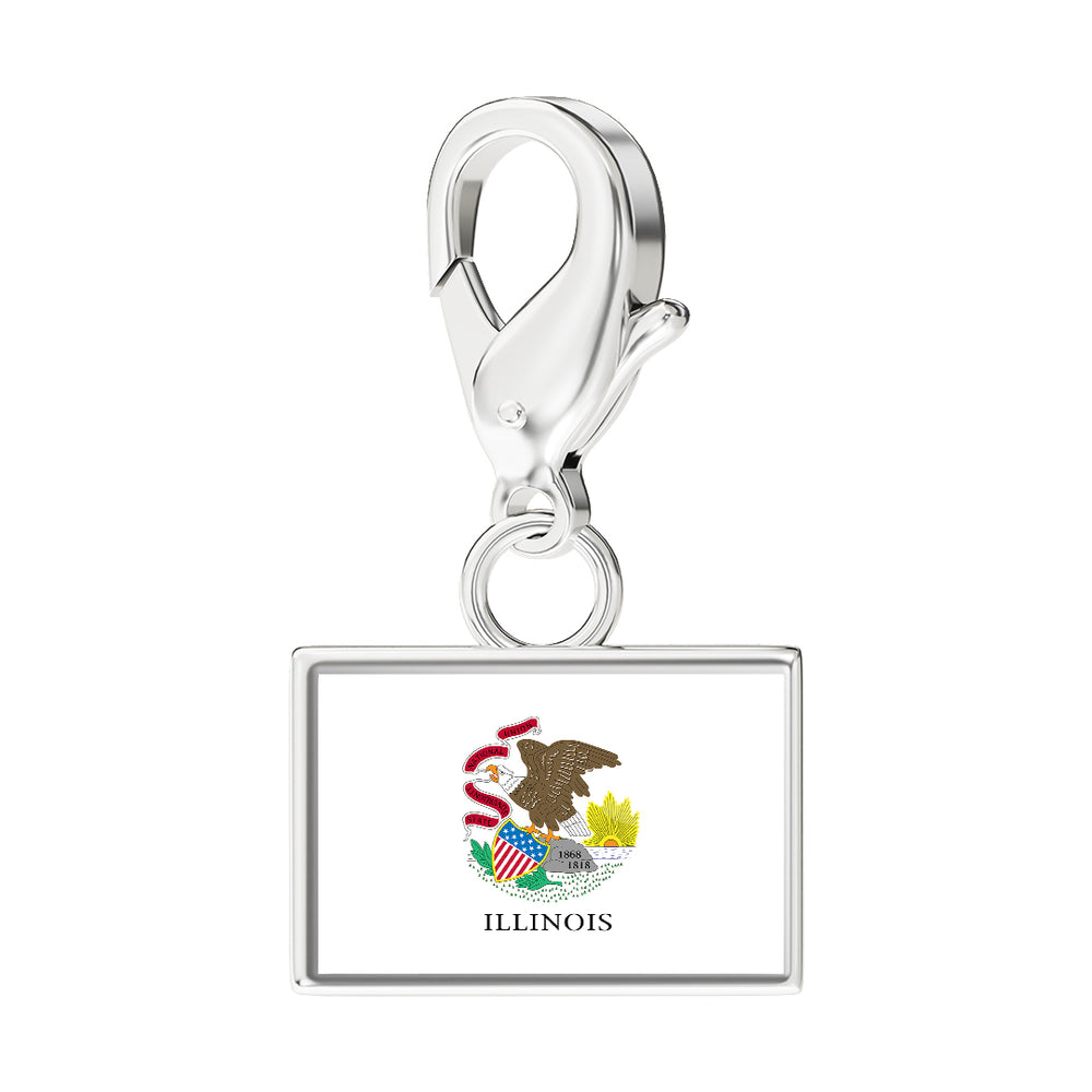 USA State Flag & Map Charms Set media 11
