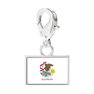 USA State Flag & Map Charms Set media 11