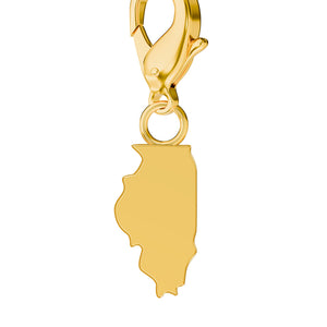 USA State Map Charms media 13