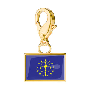 USA State Flag & Map Charms Set media 12