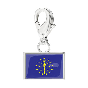 USA State Flag & Map Charms Set media 13