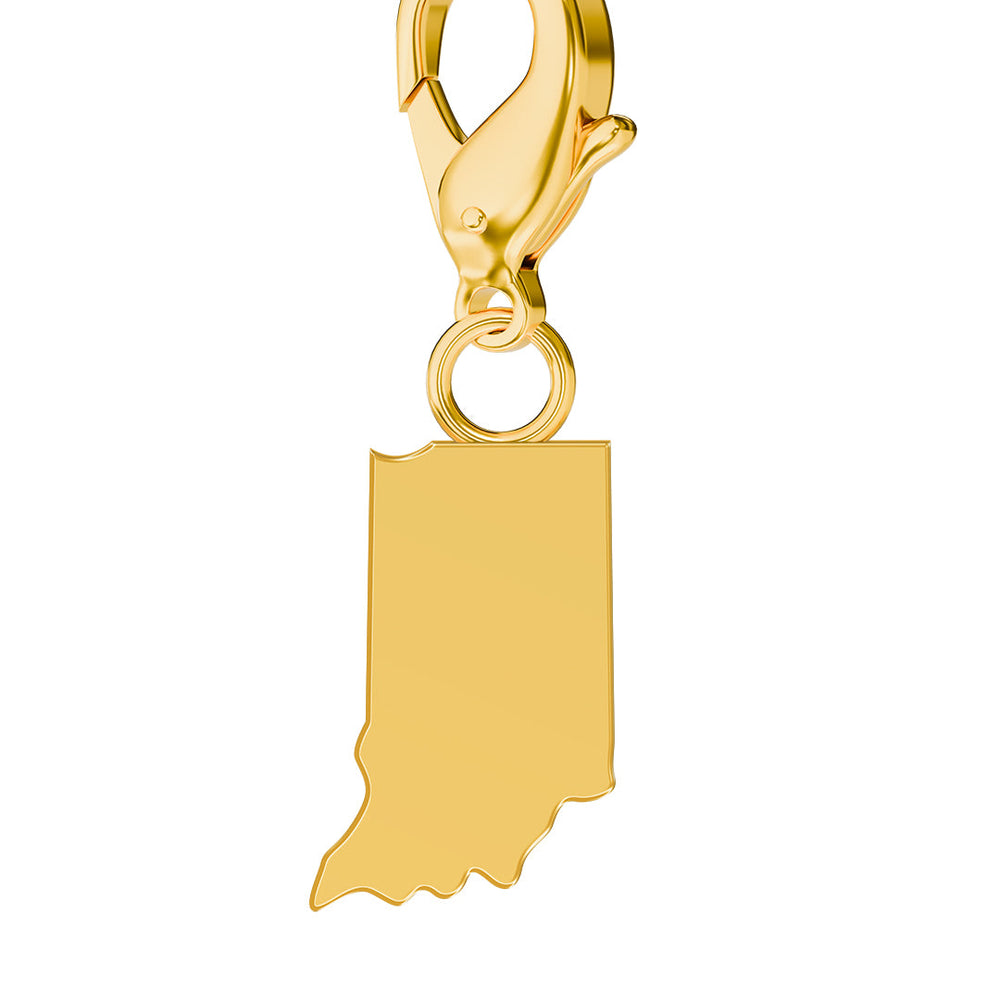USA State Map Charms media 14