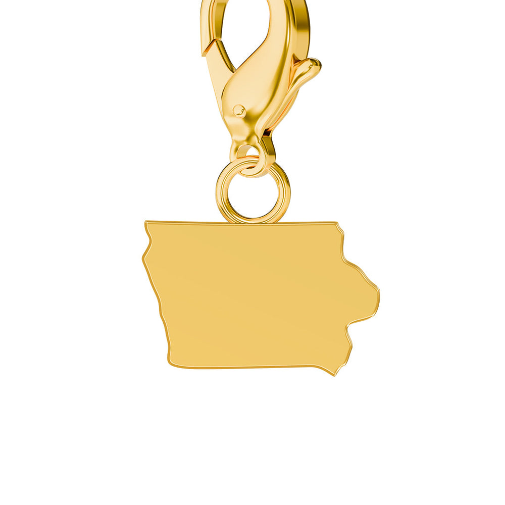 USA State Map Charms media 15