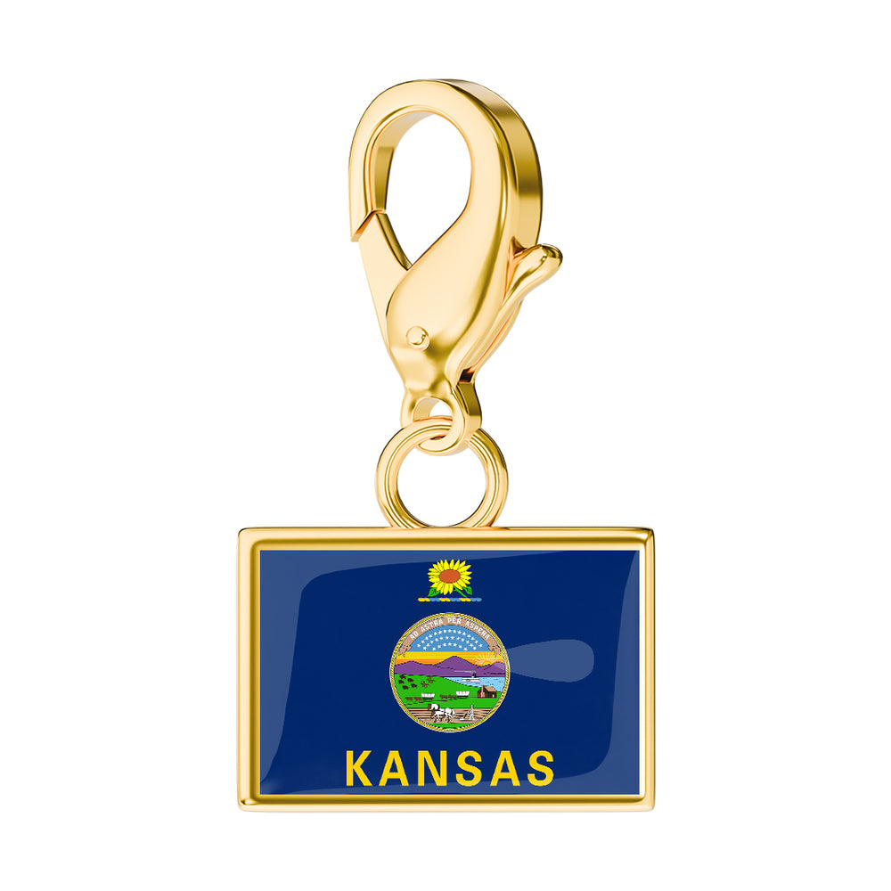 USA State Flag & Map Charms Set media 97