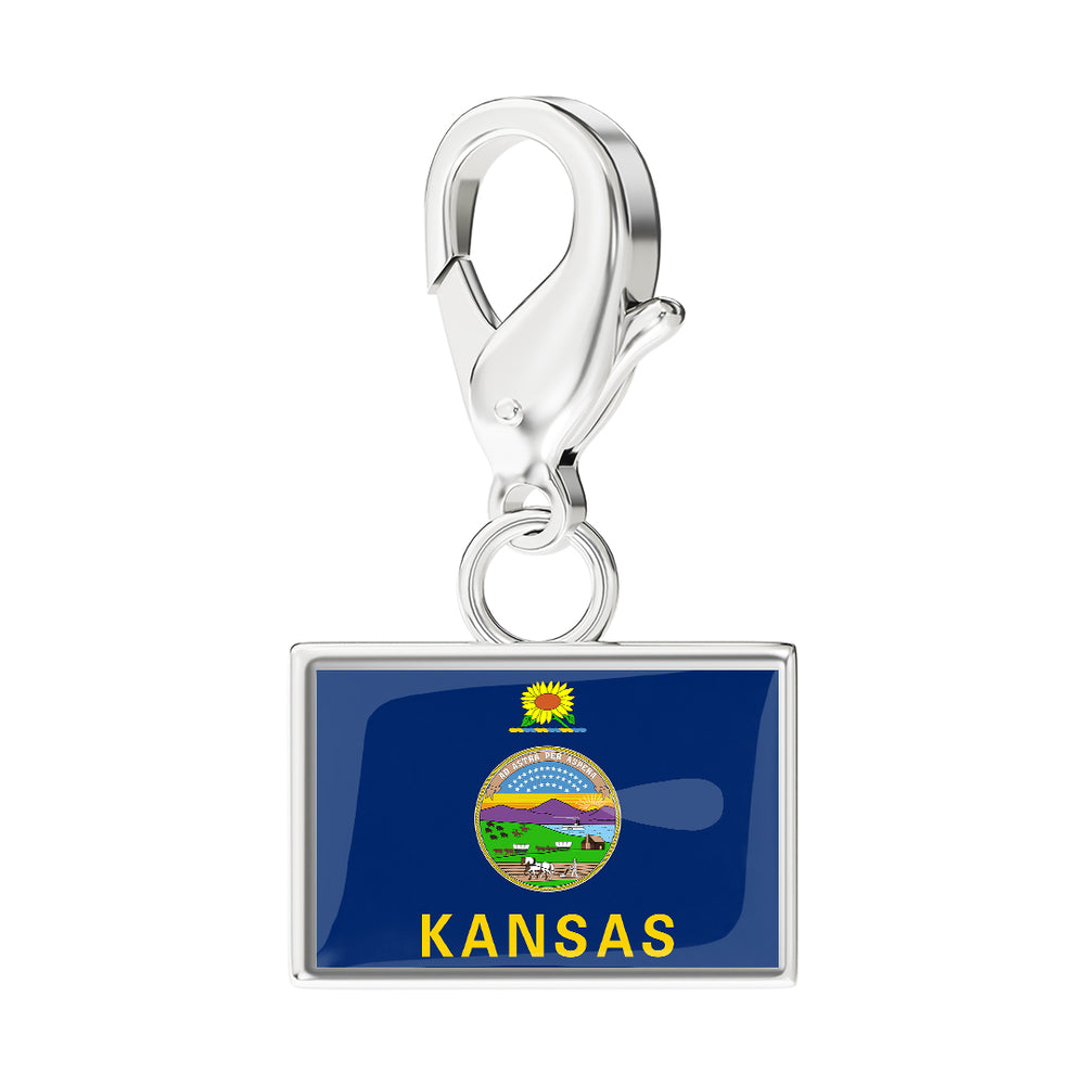 USA State Flag & Map Charms Set media 98