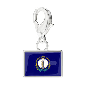 USA State Flag & Map Charms Set media 100