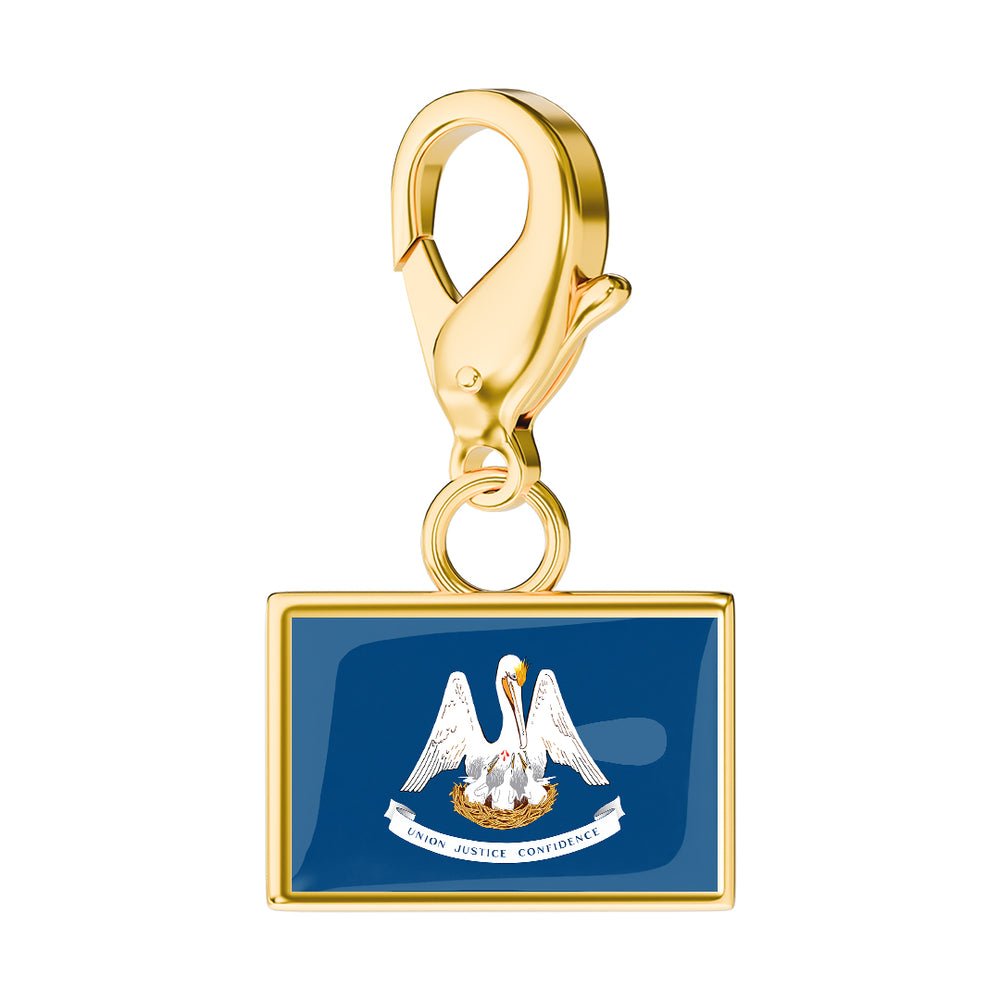 USA State Flag & Map Charms Set media 101