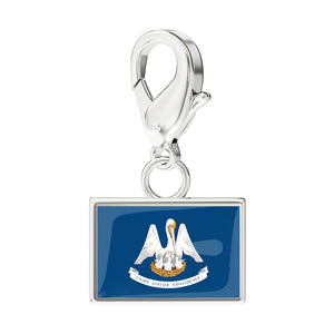 USA State Flag & Map Charms Set media 102