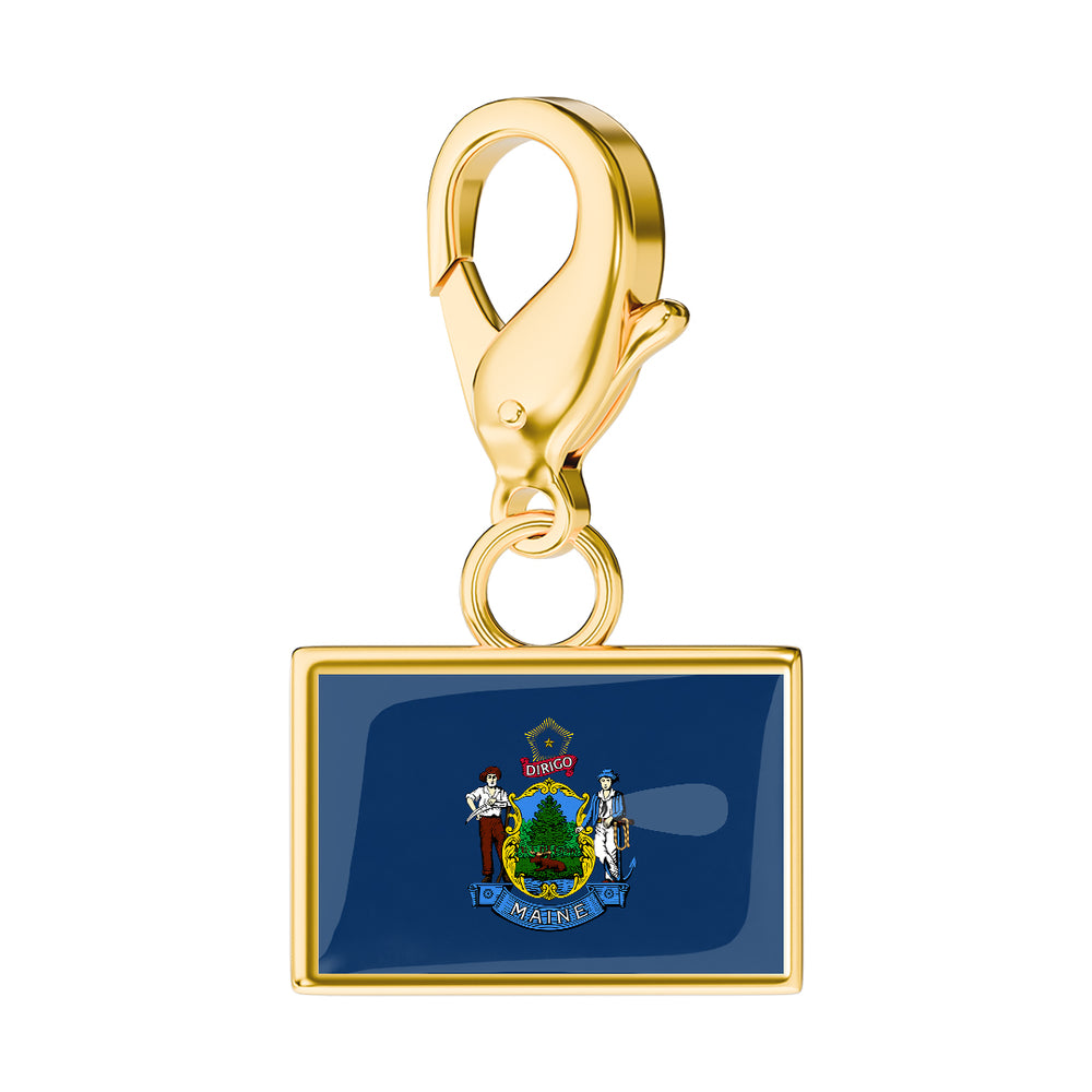 USA State Flag & Map Charms Set media 14