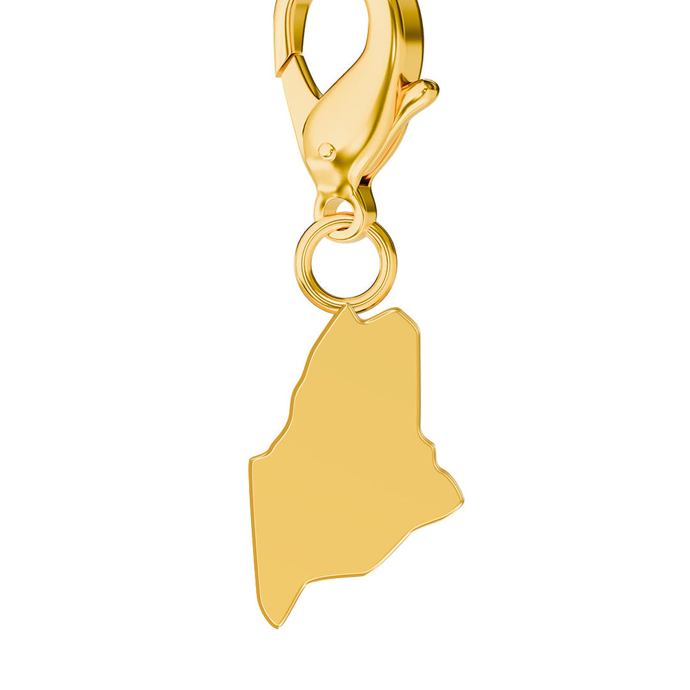 USA State Map Charms media 19