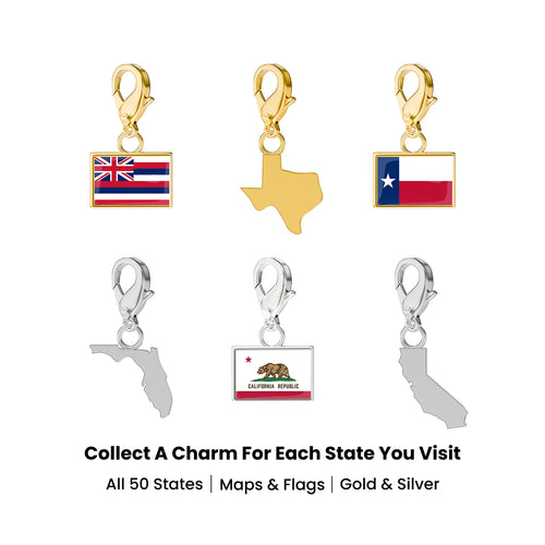USA State Charm Set