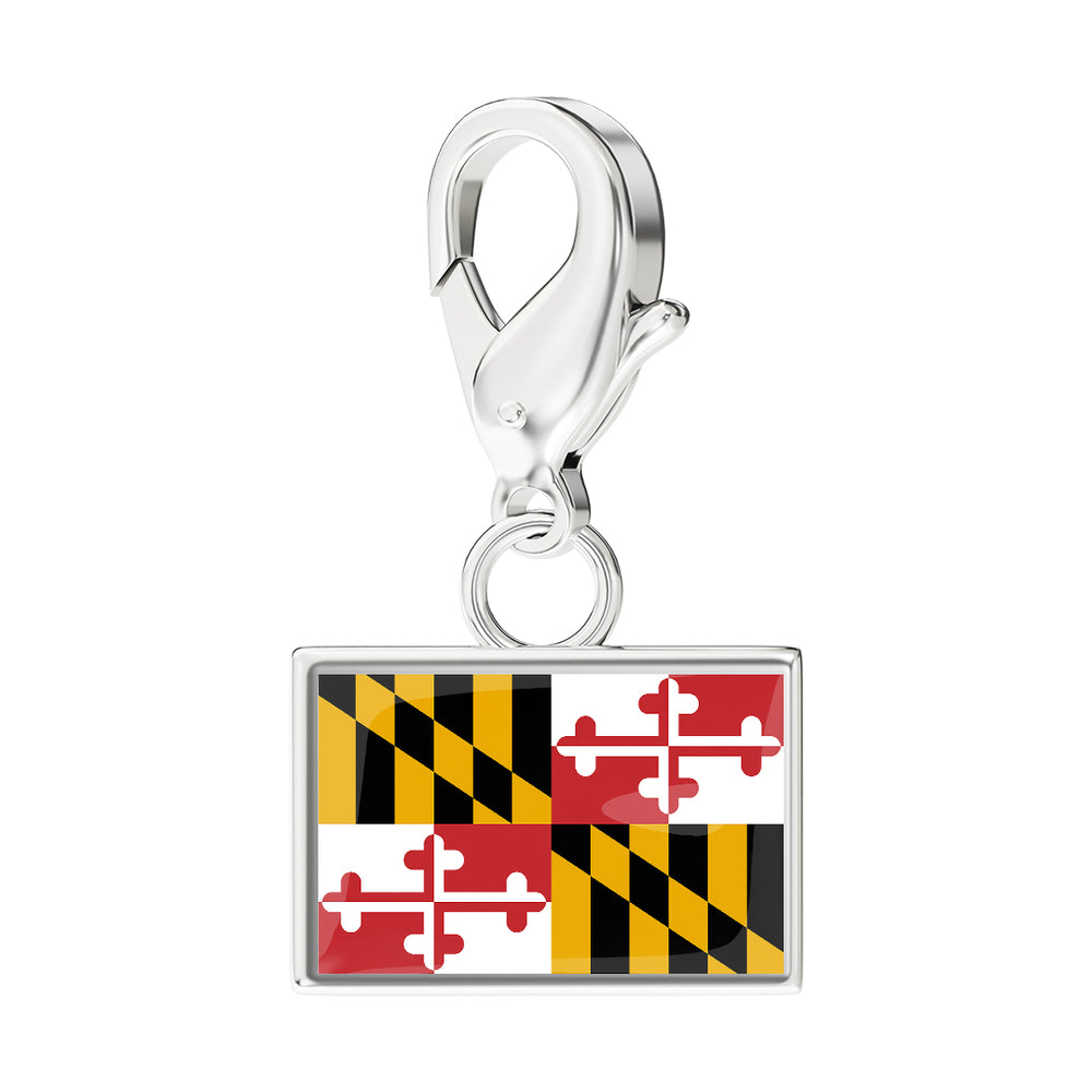 USA State Flag & Map Charms Set media 17