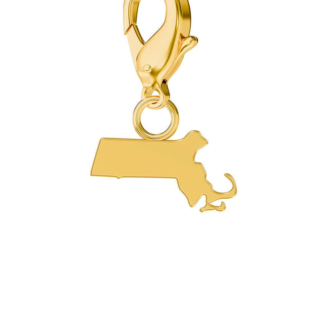 USA State Map Charms media 21