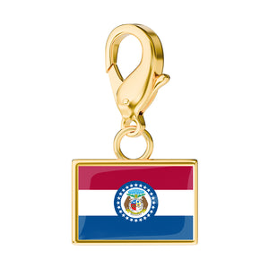 USA State Flag & Map Charms Set media 18