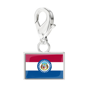 USA State Flag & Map Charms Set media 19