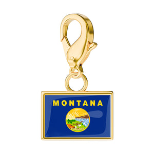 USA State Flag & Map Charms Set media 20