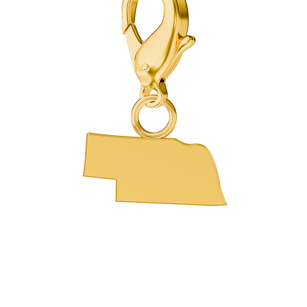 USA State Map Charms media 27