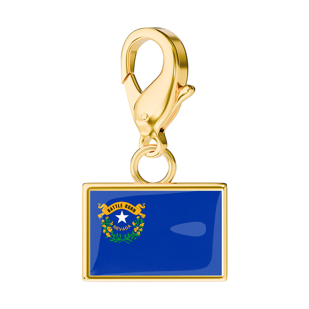 USA State Flag & Map Charms Set media 24