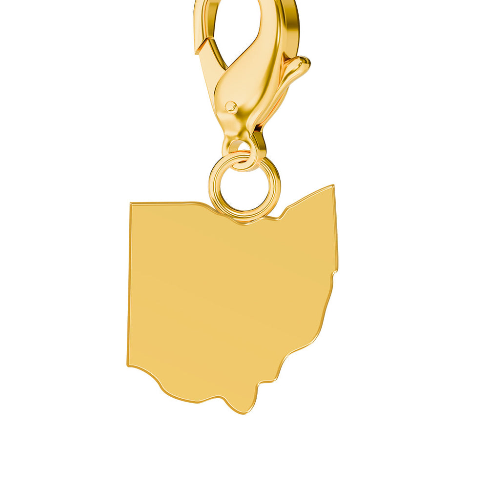 USA State Map Charms media 35