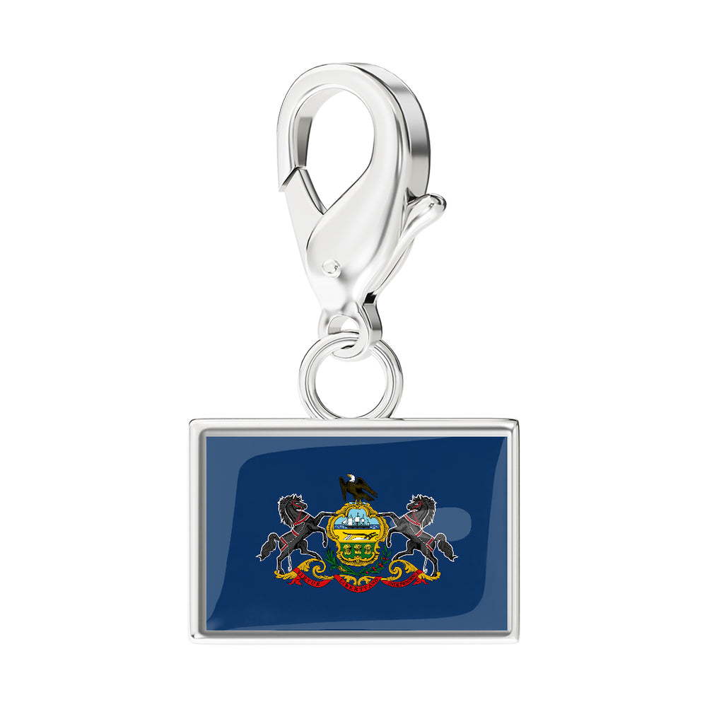 USA State Flag & Map Charms Set media 45