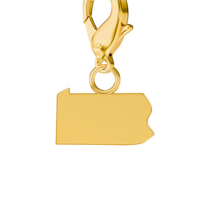 USA State Map Charms media 38