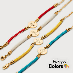 Two Homes Engraved Bracelet media 5