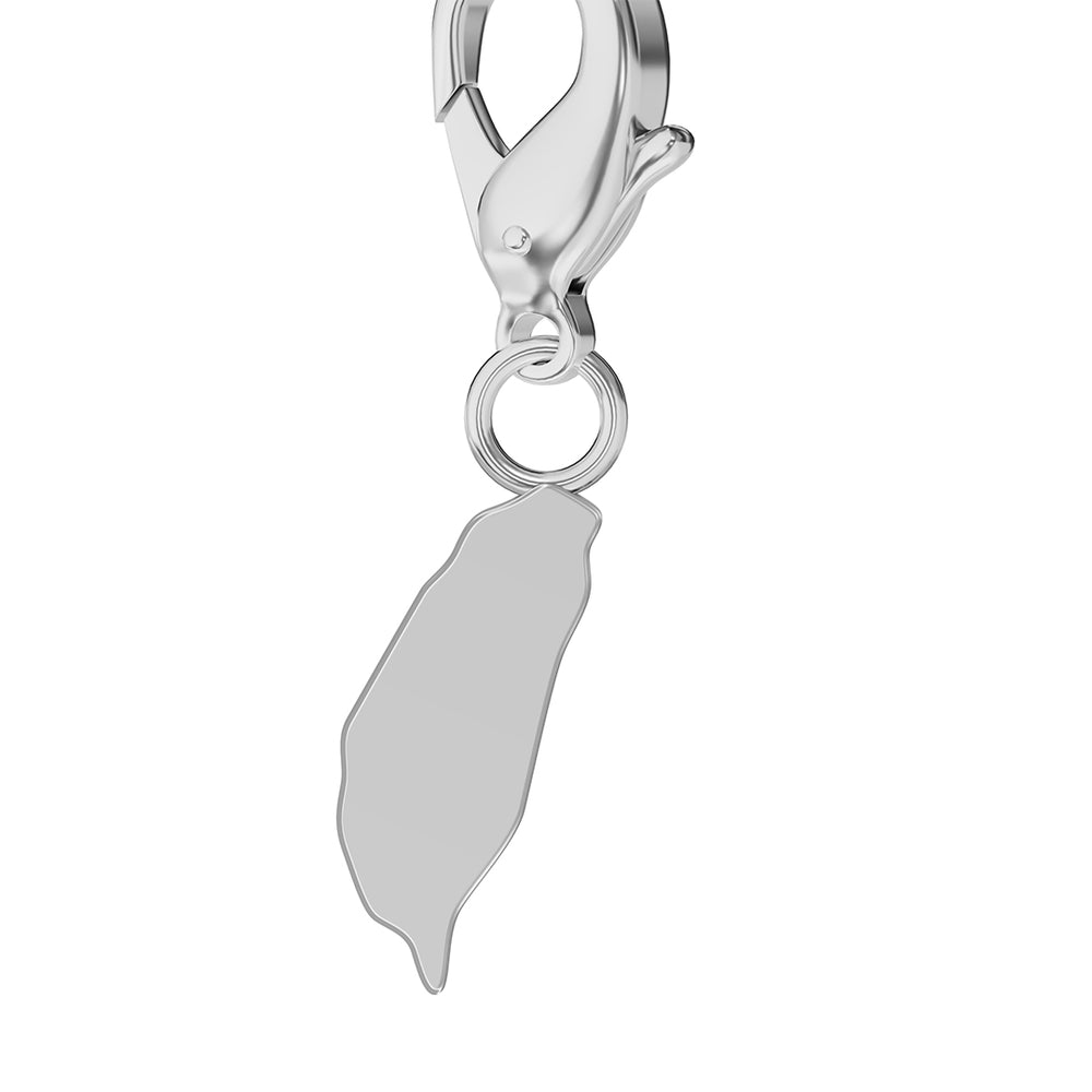 Conjunto de amuletos de bandera y mapa media 13