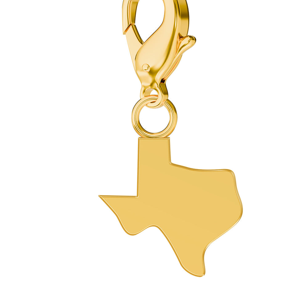 USA State Map Charms media 43