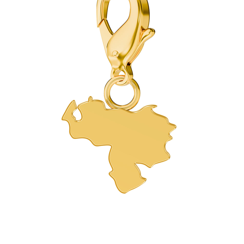 Conjunto de amuletos de bandera y mapa media 44