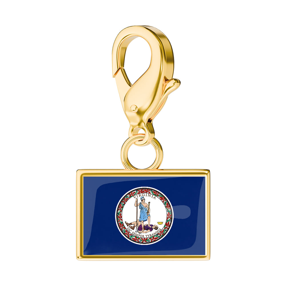 USA State Flag & Map Charms Set media 62