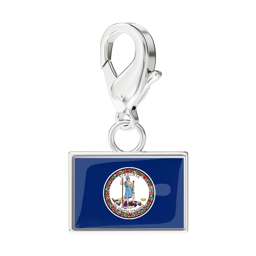USA State Flag & Map Charms Set media 63