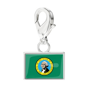 USA State Flag & Map Charms Set media 67