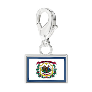 USA State Flag & Map Charms Set media 69