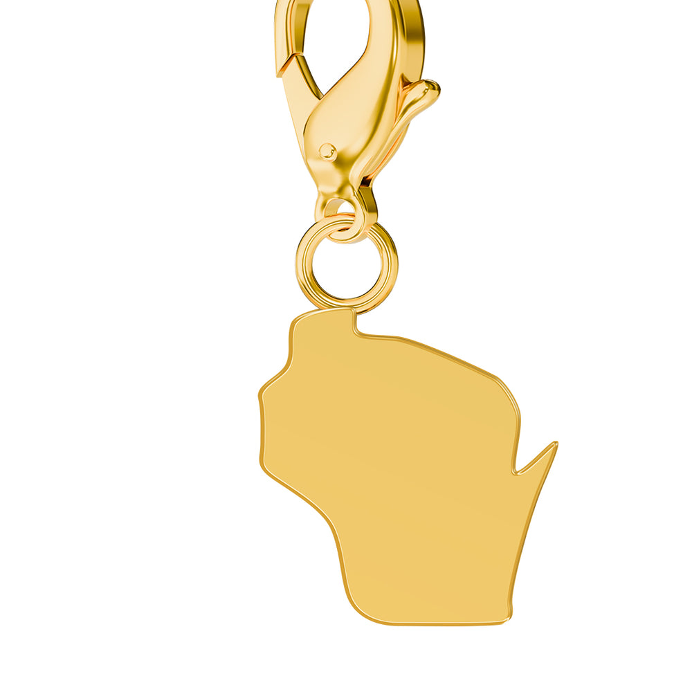 USA State Flag & Map Charms Set media 1