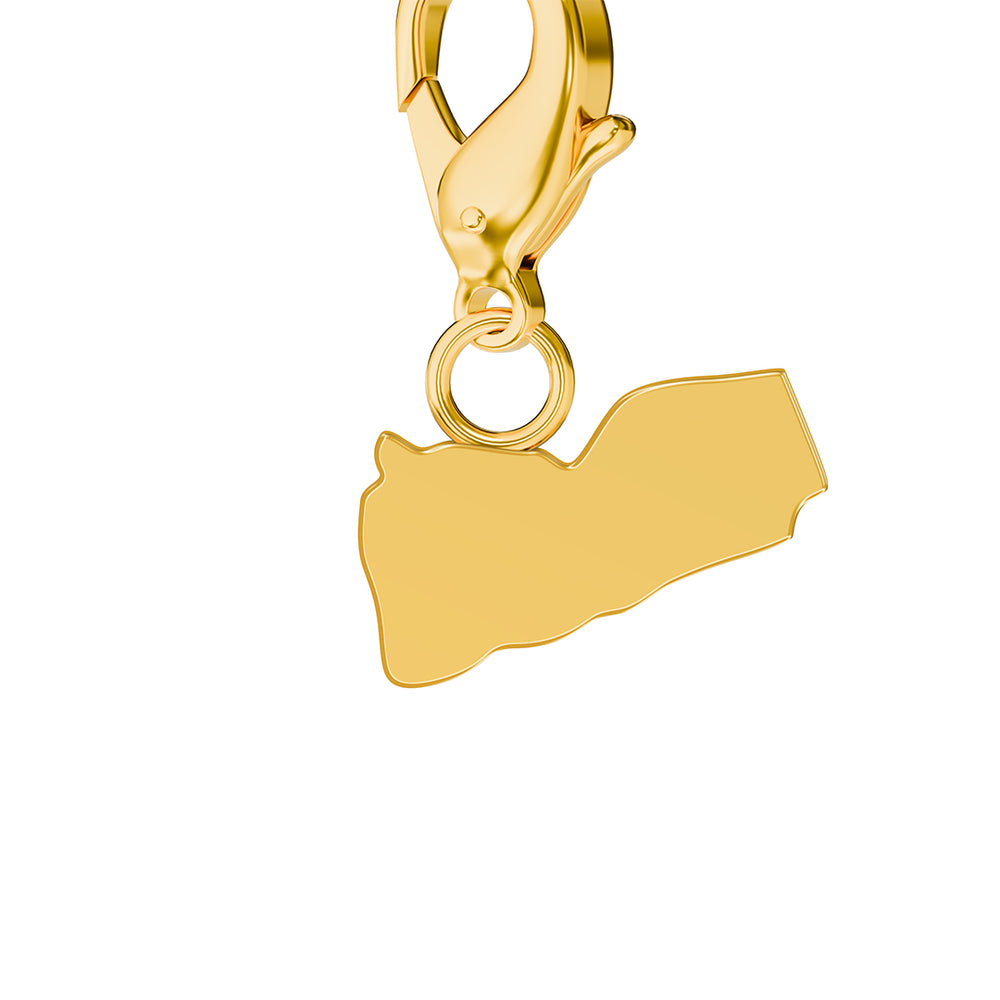 Conjunto de amuletos de bandera y mapa media 50